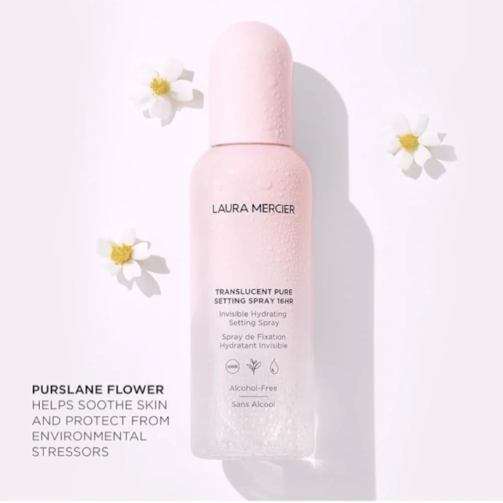 NEW Laura Mercier Translucent Pure Setting‎ Spray 16HR Alcohol-Free 100ml 3.4oz